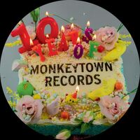 Various Artists - 10 Years Of Monkeytown vinyl cover