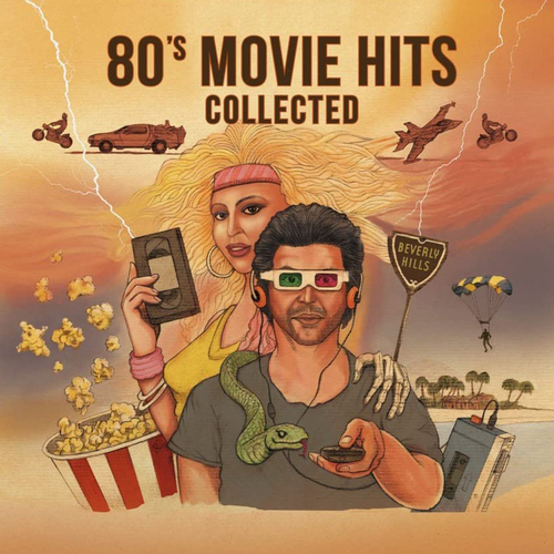 Various Artists - 80'S Movie Hits Collected vinyl cover