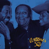 Various Artists - Antones: 50 Years of The Blues (Purple, Blue And Red) vinyl cover