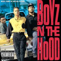 Various Artists - Boyz N The Hood Soundtrack  Translucent Blue vinyl cover