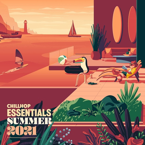 Various Artists - Chillhop Essentials Summer 2021 vinyl cover