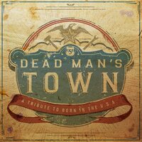 Various Artists - Dead Man's Town: A Tribute to Born in the U.S.A (Red, White & Blue) vinyl cover