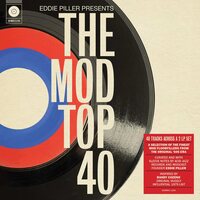 Various Artists - Eddie Piller Presents The Mod Top 40 vinyl cover