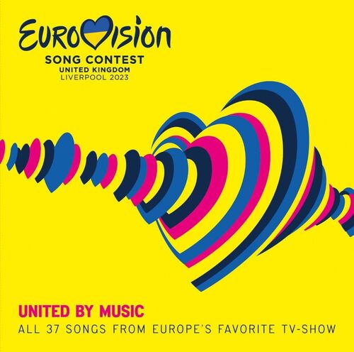 Various Artists - Eurovision Song Contest 2023 vinyl cover