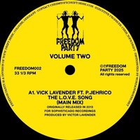 Various Artists - Freedom Party, Vol. 2 vinyl cover