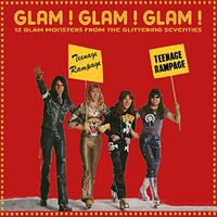 Various Artists - Glam Glam Glam: 12 Glam Monsters From The Glittering Seventies vinyl cover