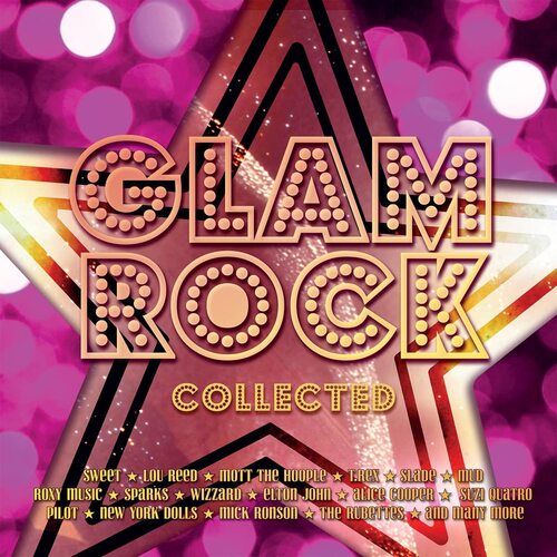 Various Artists - Glam Rock Collected vinyl cover