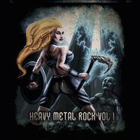 Various Artists - Heavy Metal Rock Vol 1 vinyl cover