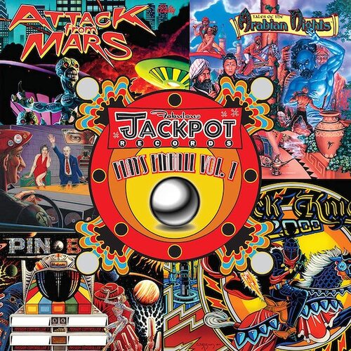 Various Artists - Jackpot Plays Pinball Vol.1 vinyl cover