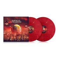 Various Artists - Krautrock & Progressive; The Definitive Era (Red Marbled) vinyl cover