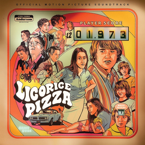 Various Artists - Licorice Pizza Soundtrack vinyl cover
