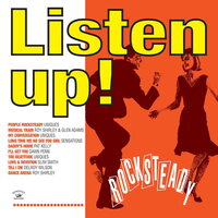 Various Artists - Listen Up! Rocksteady vinyl cover