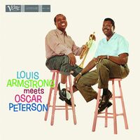 Various Artists - Louis Armstrong Meets Oscar Peterson vinyl cover