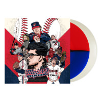 Various Artists - Major League 2 (Deluxe Edition, Half-Red, Half-Blue "Cleveland Splitter") vinyl cover