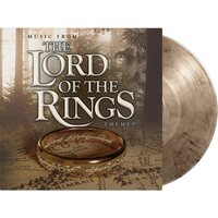 Various Artists - Music From The Lord Of The Rings: Themes (Crystal Clear & Black) vinyl cover