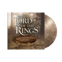Various Artists - Music From The Lord Of The Rings: Themes (Crystal Clear & Black) vinyl cover