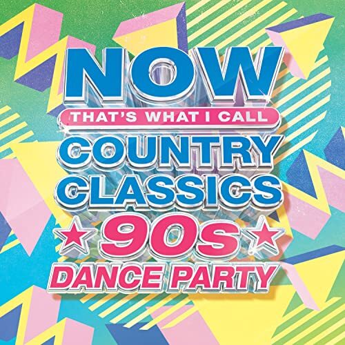 Various Artists - Now Country Classics: 90’S Dance Party (Lemon & Spring Green) vinyl cover