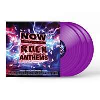 Various Artists - Now That's What I Call Rock Anthems - Purple vinyl cover