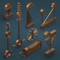 Various Artists - Objetos Musicais vinyl cover