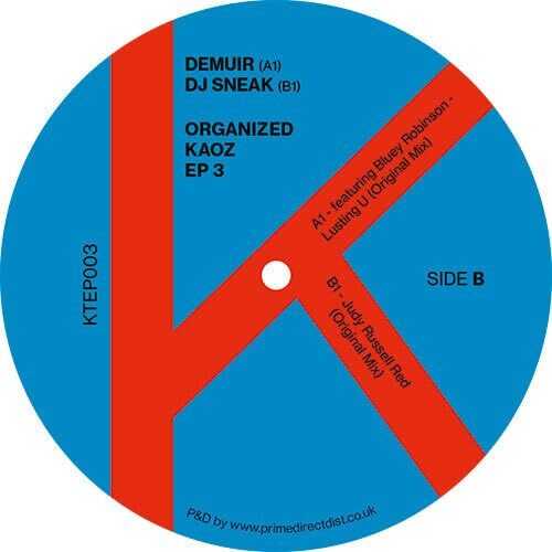 Various Artists - Organized Kaoz Ep 3 vinyl cover