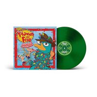 Various Artists - Phineas and Ferb: Holiday Favorites (Translucent Emerald Green) vinyl cover