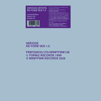 Various Artists - RE-Form Ver-1.0 / Various vinyl cover