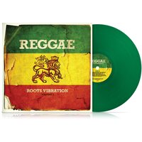 Various Artists - Reggae Roots Vibration Vol 1 (Green Transparent) vinyl cover
