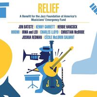 Various Artists - Relief - A Benefit For The Jazz Foundation Of America's Musicians' Emergency Fund vinyl cover