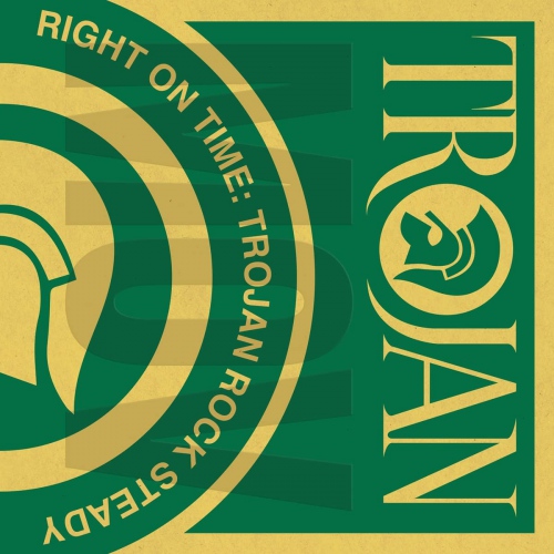 Various Artists - Right On Time: Trojan Rock Steady  vinyl cover