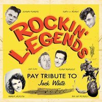 Various Artists - Rockin' Legends Pay Tribute To Jack White vinyl cover