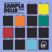 Various Artists - Sampladelia 2024 vinyl cover