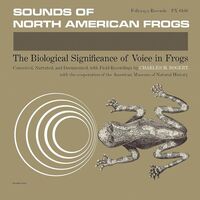 Various Artists - Sounds Of North American Frogs vinyl cover