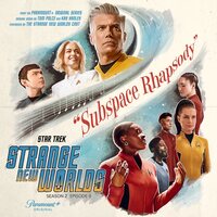 Various Artists - Star Trek Strange New Worlds "Subspace Rhapsody" vinyl cover