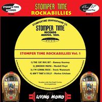 Various Artists - Stomper Time Rockabillies Vol. 1 Mono vinyl cover