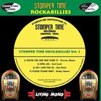 Various Artists - Stomper Time Rockabillies Vol. 2 Mono vinyl cover