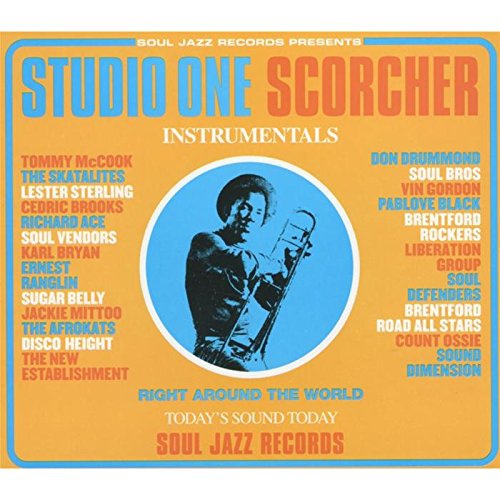 Various Artists - Studio One Scorcher Instrumentals vinyl cover