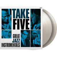 Various Artists - Take Five: Great Jazz Instrumentals (Crystal Clear) vinyl cover