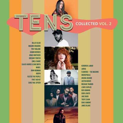Various Artists - Tens Collected Vol. 2 vinyl cover