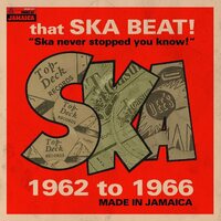VARIOUS ARTISTS - THat Ska Beat 1962-66 vinyl cover