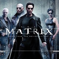 Various Artists - The Matrix-- Music From The Soundtrack Clear With Red & Blue Swirl