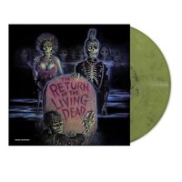 Various Artists - THe Return Of The Living Dead (Original Soundtrack; Green with Black "Toxic Waste") vinyl cover