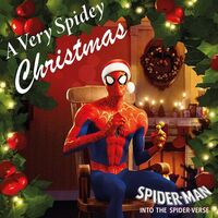 Various Artists - Very Spidey Christmas vinyl cover