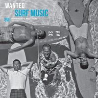 Various Artists - Wanted Surf Music vinyl cover