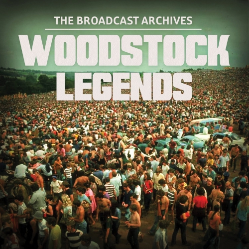Various Artists - Woodstock Legends: The Broadcast Archives vinyl cover