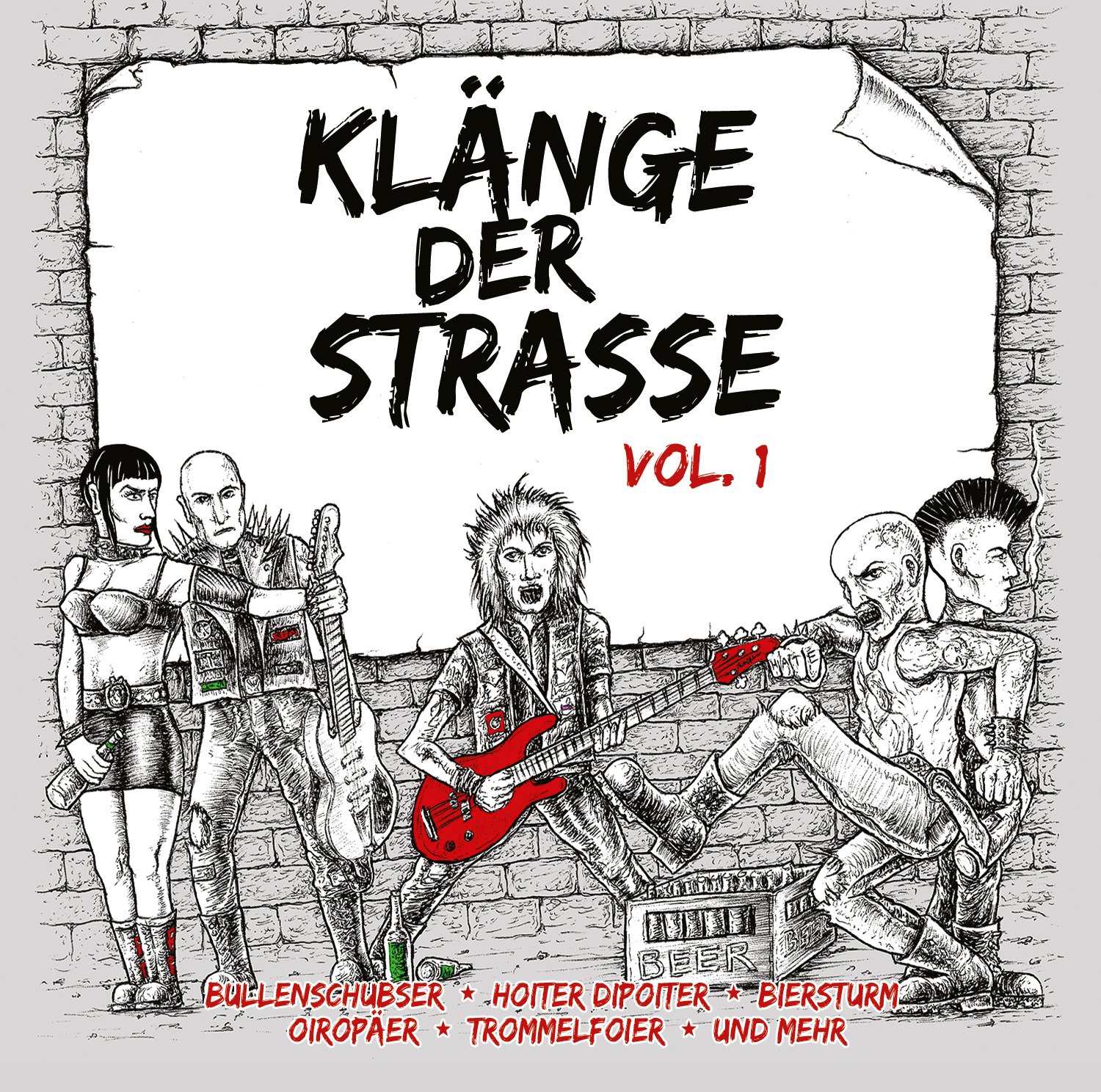 Various - Klange Der Strasse Vol. 01 vinyl cover
