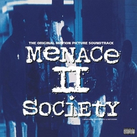 Various - Menace Ii Society Soundtrack vinyl cover