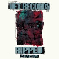 Various - Ripped: Hex Records 25 Year Anniversary Comp. vinyl cover