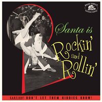 Various - Santa Is Rockin' And Rollin' vinyl cover