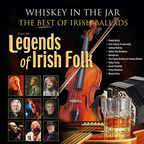 Various - Whiskey In The Jar - The Best Of Irish Ballads From The Legends Of Irish Folk vinyl cover