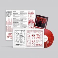 Veintiuno - La Balada De Delirio Y Equilibrio (Red Marble) vinyl cover